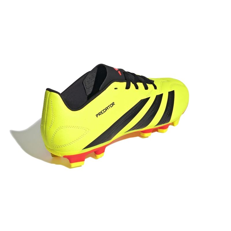 Guayos-adidas-para-hombre-Predator-Club-Fxg-para-futbol-color-amarillo.-Talon