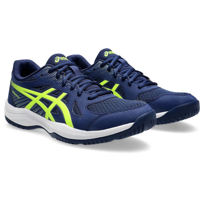 Tenis-asics-para-hombre-Upcourt-6-para-indoor-color-azul.-Par-Alineados