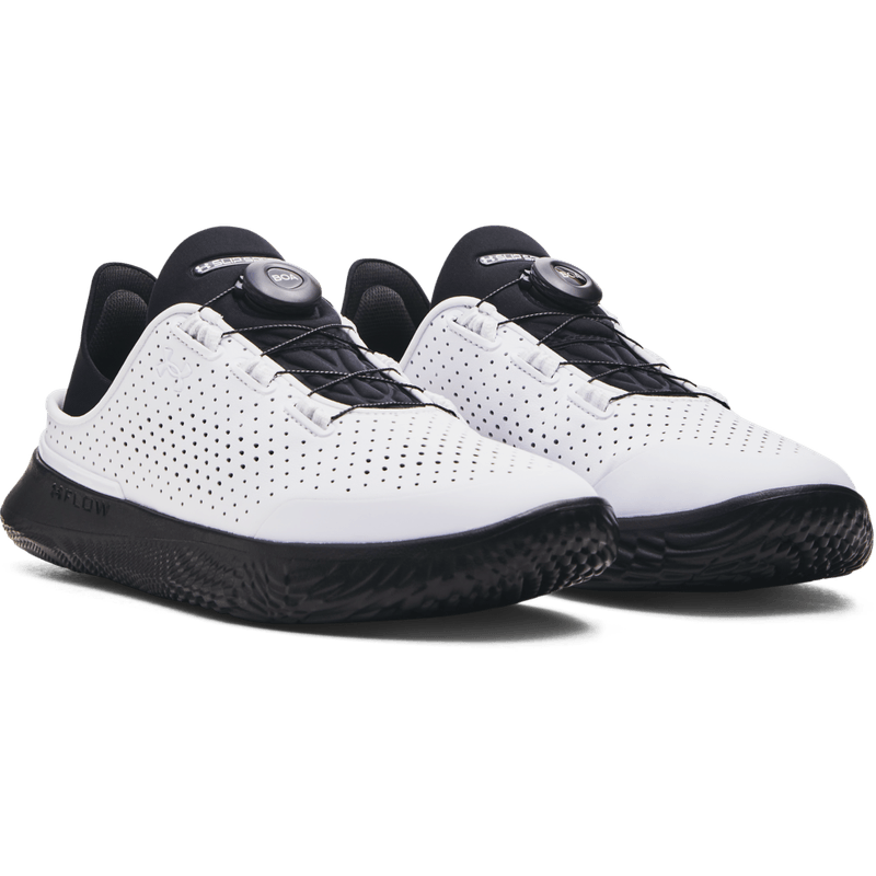 Tenis-under-armour-para-hombre-Ua-Slipspeed-Trainer-Syn-para-entrenamiento-color-blanco.-Par-Alineados