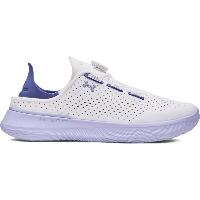 Tenis-under-armour-para-mujer-Ua-Slipspeed-Trainer-Syn-para-entrenamiento-color-blanco.-Lateral-Externa-Derecha