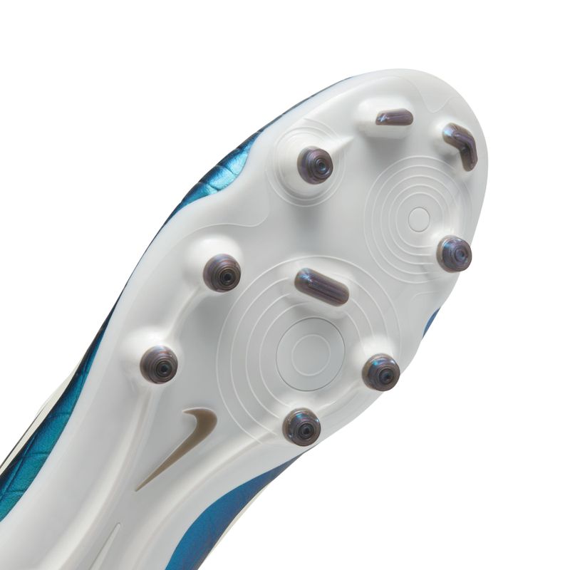 Guayos-nike-para-hombre-Legend-10-Academy-Fg-Mg-30-para-futbol-color-azul.-Reflectores-Capellada