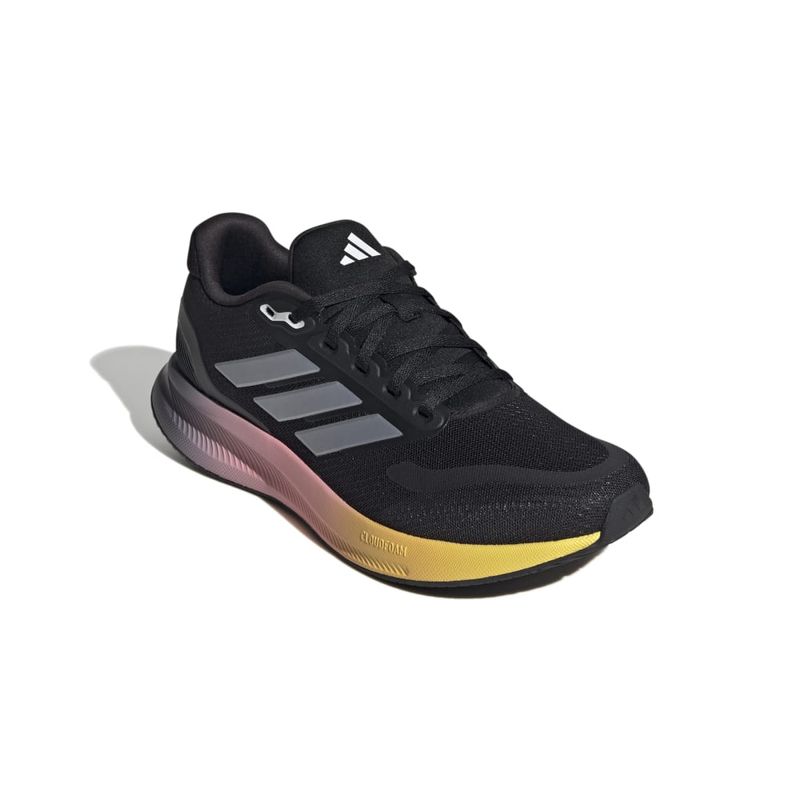 Tenis-adidas-para-hombre-Runfalcon-5-para-correr-color-negro.-Par-Alineados