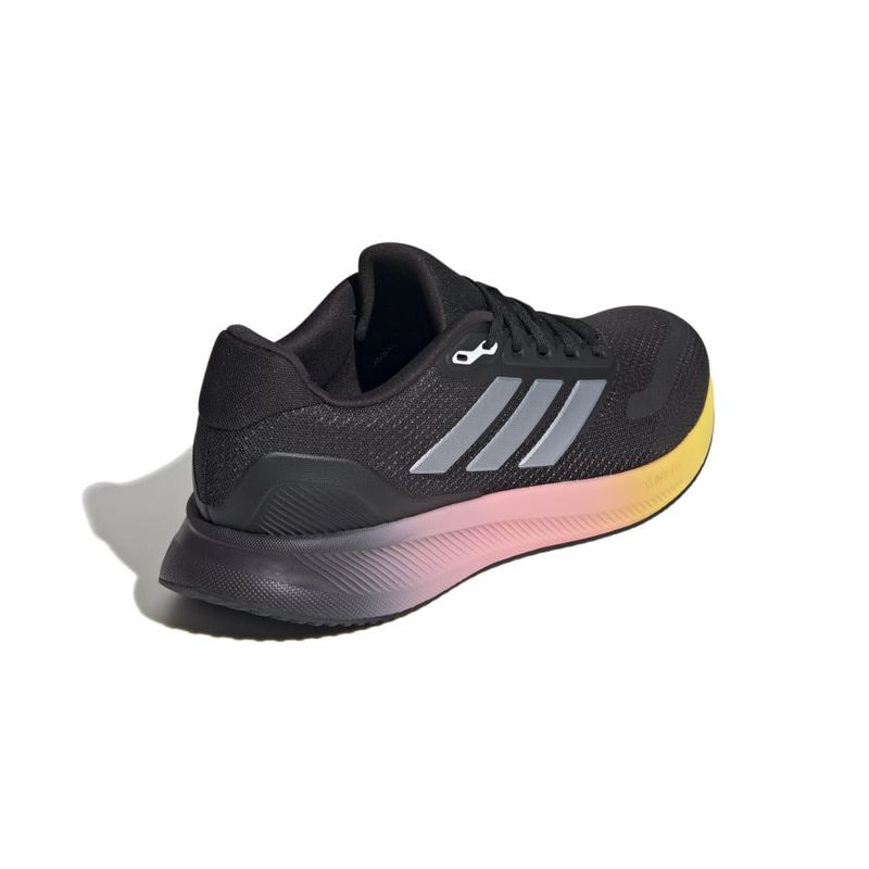 Tenis-adidas-para-hombre-Runfalcon-5-para-correr-color-negro.-Talon