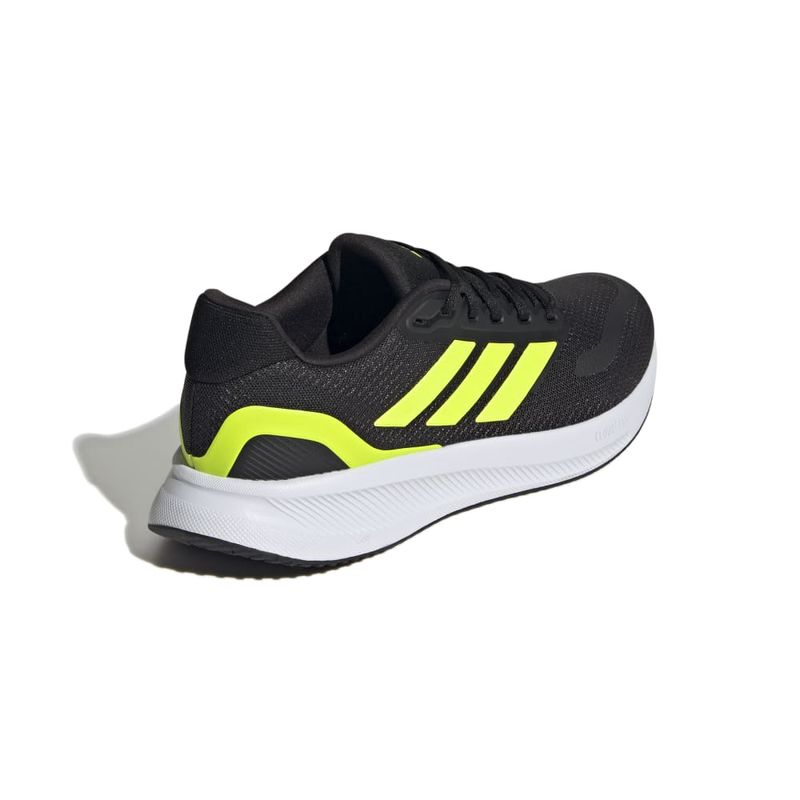 Tenis-adidas-para-hombre-Runfalcon-5-para-correr-color-negro.-Talon