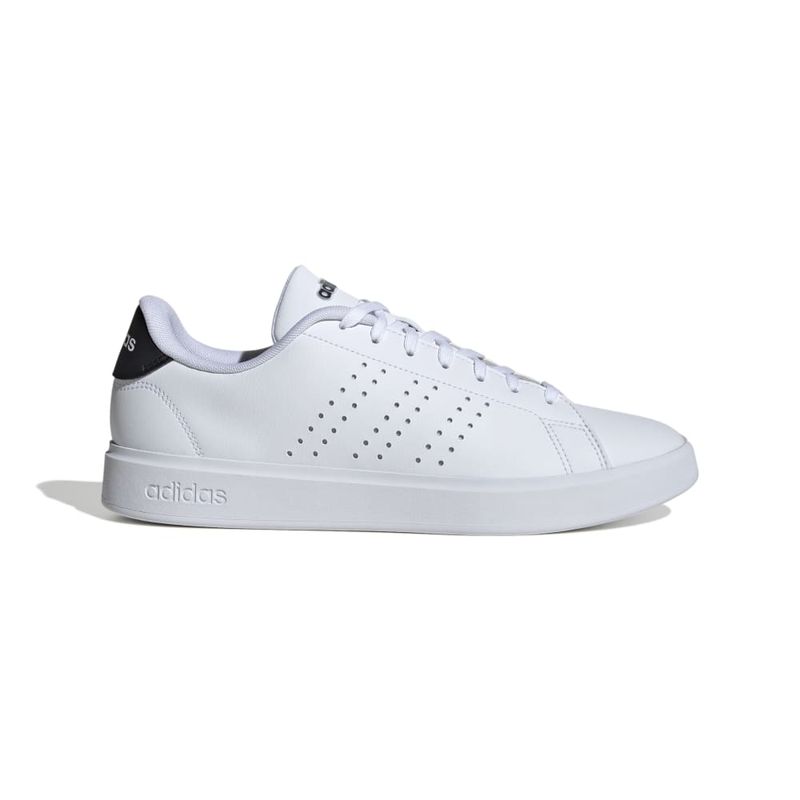 Tenis-adidas-para-hombre-Advantage-2.0-para-moda-color-blanco.-Lateral-Externa-Derecha