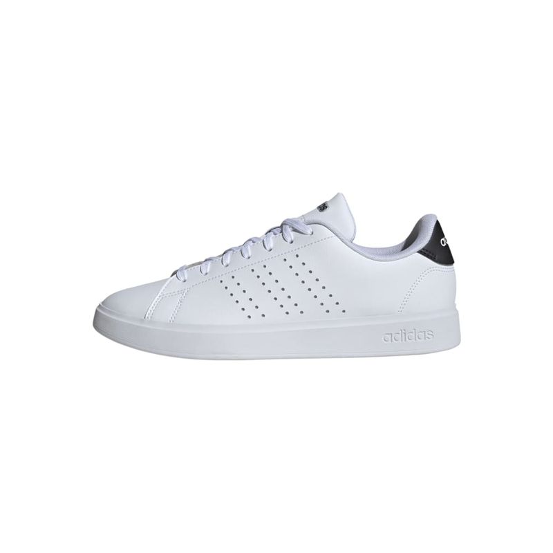 Tenis-adidas-para-hombre-Advantage-2.0-para-moda-color-blanco.-Lateral-Interna-Izquierda
