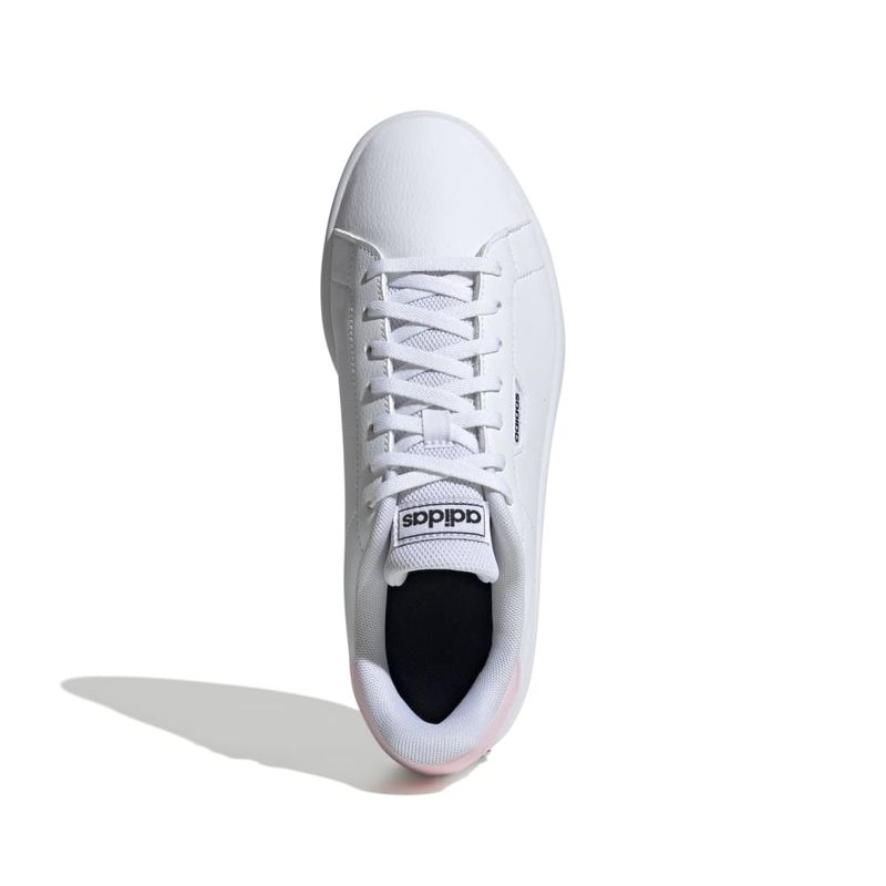 Tenis-adidas-para-mujer-Urban-Court-para-moda-color-blanco.-Capellada