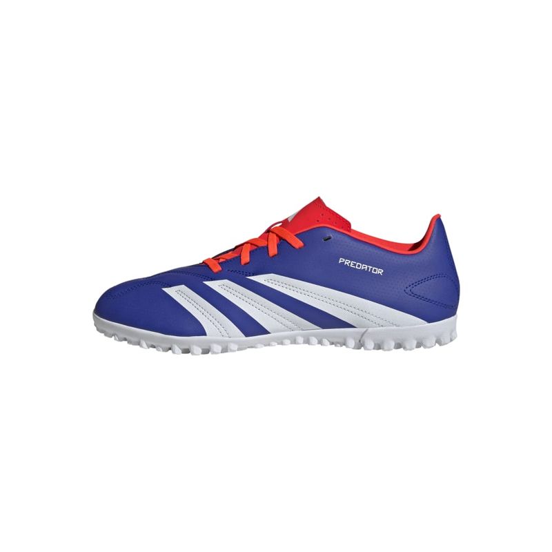 Guayos-adidas-para-hombre-Predator-Club-Tf-para-futbol-color-azul.-Lateral-Interna-Izquierda