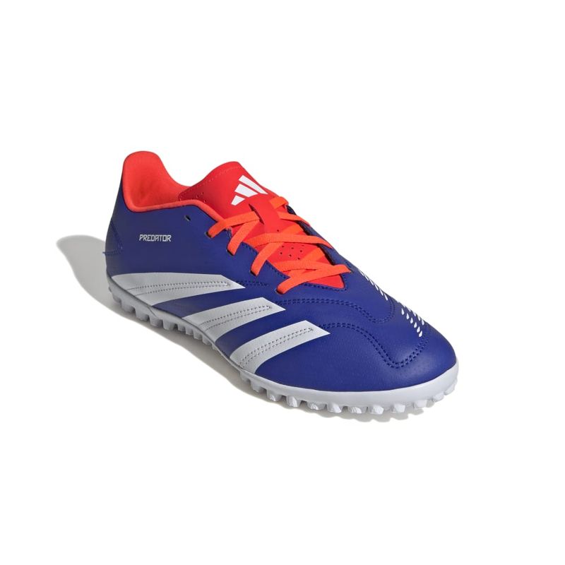 Guayos-adidas-para-hombre-Predator-Club-Tf-para-futbol-color-azul.-Par-Alineados