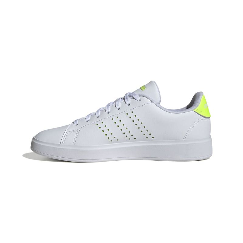 Tenis-adidas-para-mujer-Advantage-2.0-para-moda-color-blanco.-Lateral-Interna-Izquierda