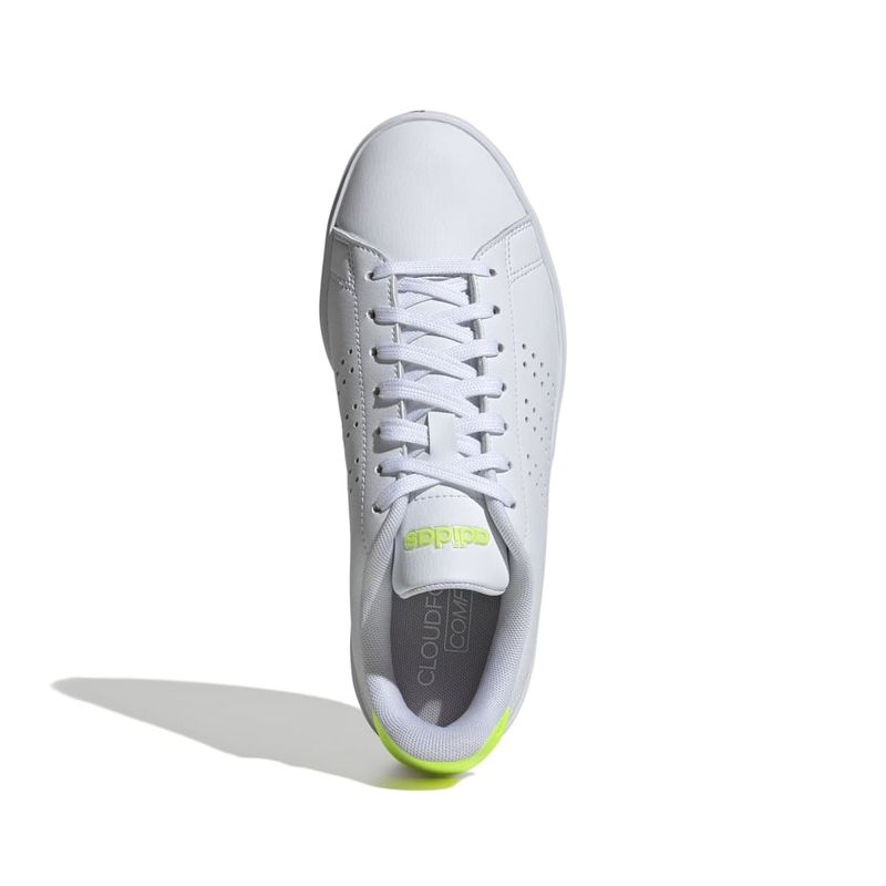 Tenis-adidas-para-mujer-Advantage-2.0-para-moda-color-blanco.-Capellada