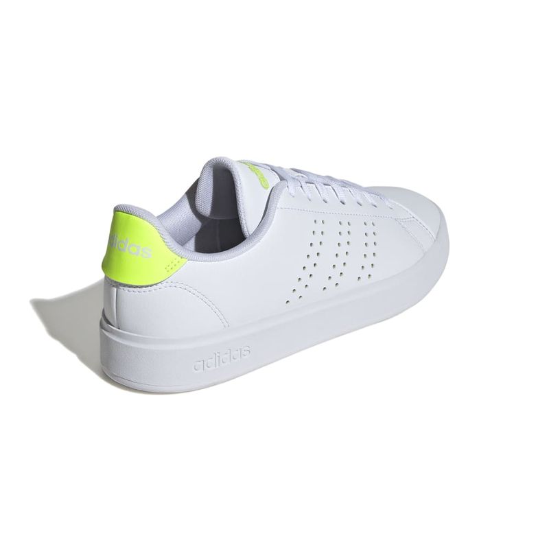 Tenis-adidas-para-mujer-Advantage-2.0-para-moda-color-blanco.-Talon