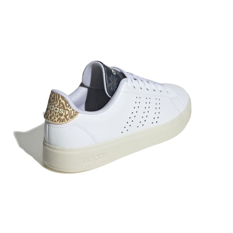 Tenis-adidas-para-mujer-Advantage-2.0-para-moda-color-blanco.-Talon