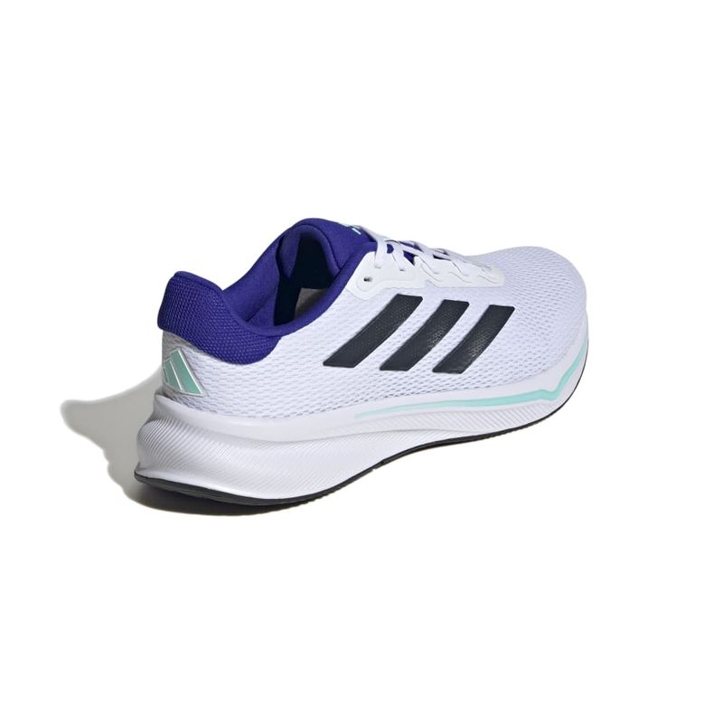 Tenis-adidas-para-hombre-Response-para-correr-color-blanco.-Talon