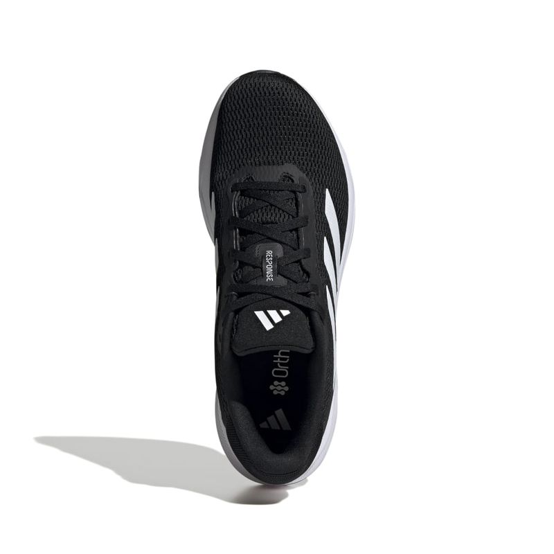 Tenis-adidas-para-hombre-Response-para-correr-color-negro.-Capellada