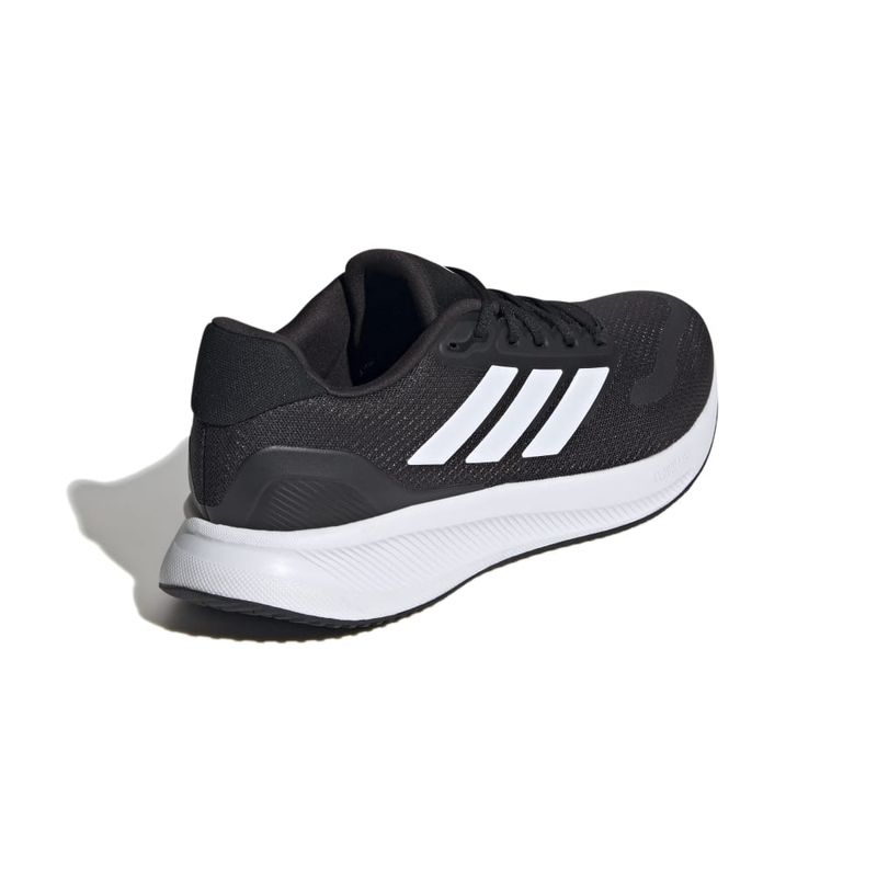 Tenis-adidas-para-hombre-Runfalcon-5-para-correr-color-negro.-Talon