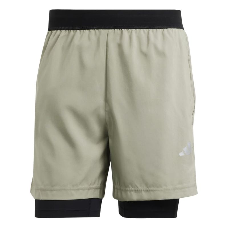 Pantaloneta-adidas-para-hombre-Gym---Wv-2In1-S-para-entrenamiento-color-gris.-Frente-Sin-Modelo