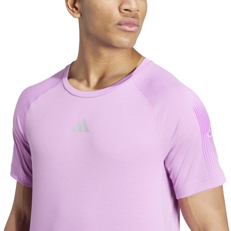 Camiseta-Manga-Corta-adidas-para-hombre-Gym--Bl-Tee-para-entrenamiento-color-morado.-Detalle-2