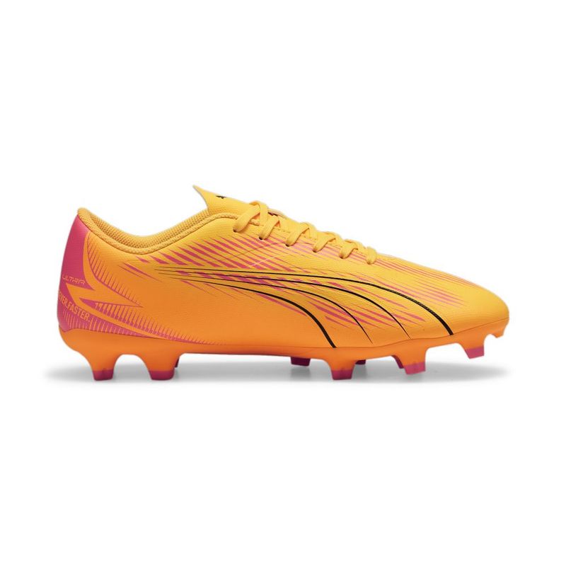 Guayos-puma-para-hombre-Ultra-Play-Fg-Ag-para-futbol-color-naranja.-Lateral-Externa-Derecha