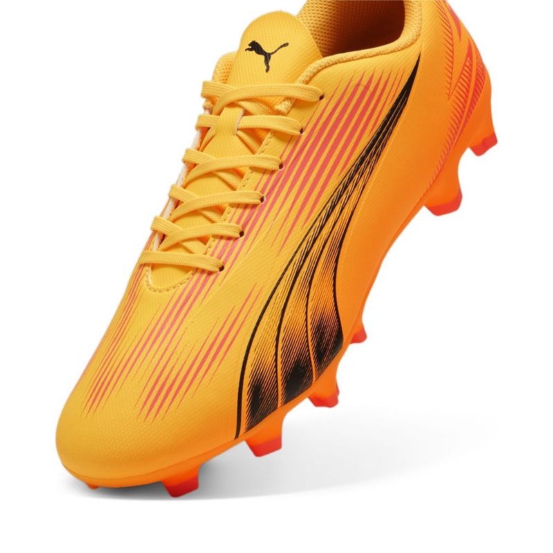 Guayos-puma-para-hombre-Ultra-Play-Fg-Ag-para-futbol-color-naranja.-Capellada