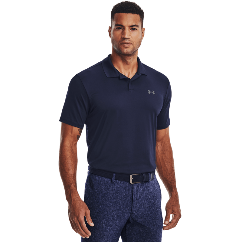 Polo-under-armour-para-hombre-Ua-Performance-3.0--Polo-para-golf-color-azul.-Frente-Sin-Modelo