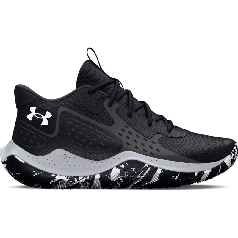 Tenis-under-armour-para-hombre-Ua-Jet-23-para-baloncesto-color-negro.-Lateral-Externa-Derecha