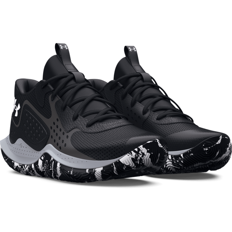 Tenis-under-armour-para-hombre-Ua-Jet-23-para-baloncesto-color-negro.-Par-Alineados