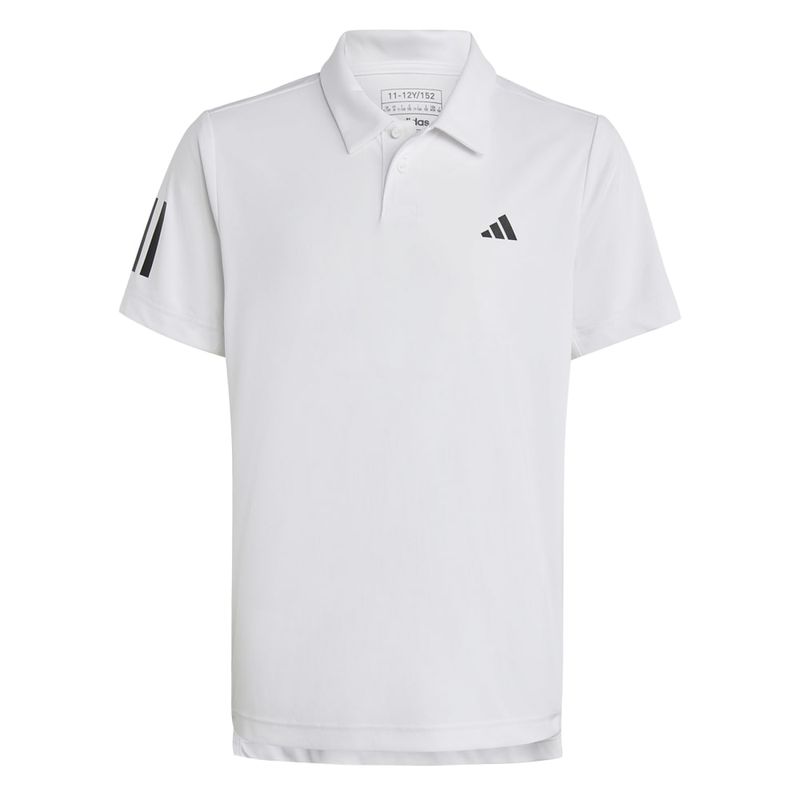 Adidas B Club 3S Polo Camiseta Polos Blanco De Niño Para Tenis ...