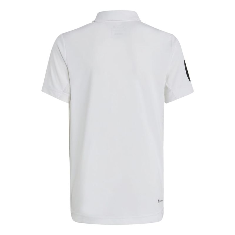 Adidas B Club 3S Polo Camiseta Polos Blanco De Niño Para Tenis ...