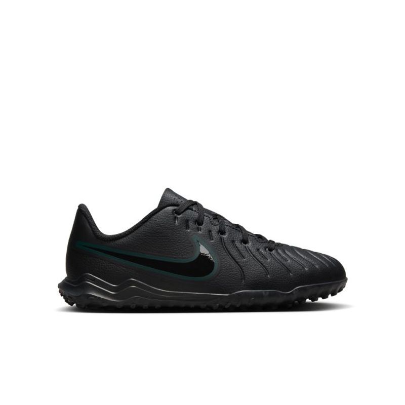 Guayos-nike-para-niño-Jr-Legend-10-Club-Tf-para-futbol-color-negro.-Lateral-Externa-Derecha
