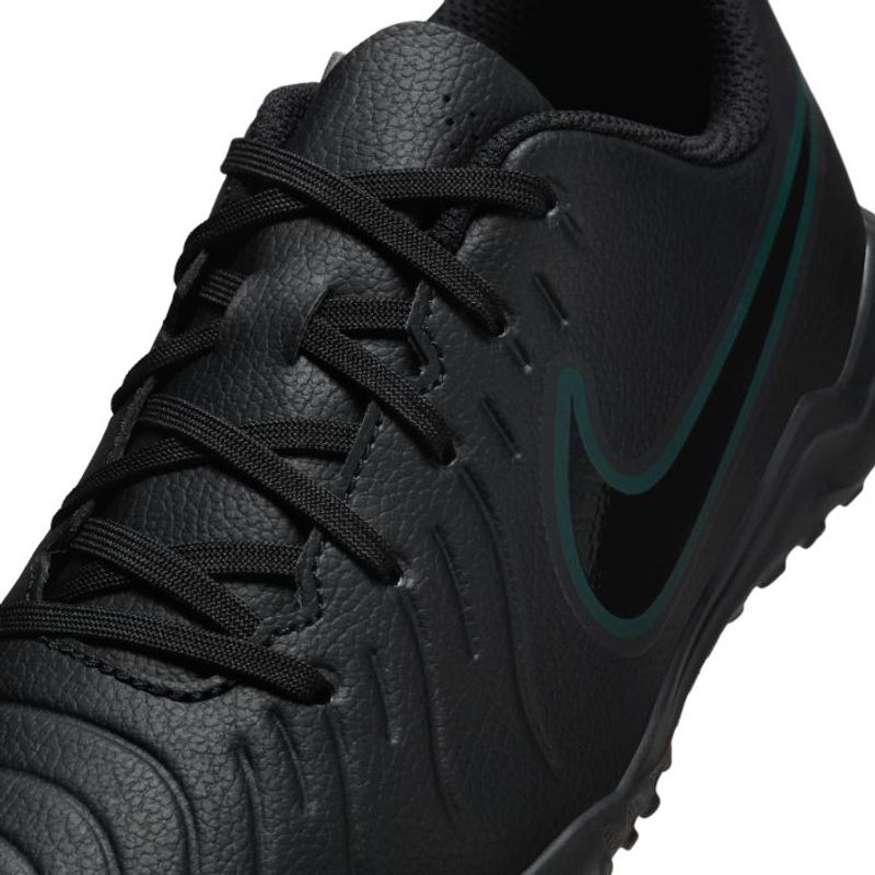 Guayos-nike-para-niño-Jr-Legend-10-Club-Tf-para-futbol-color-negro.-Detalle-1