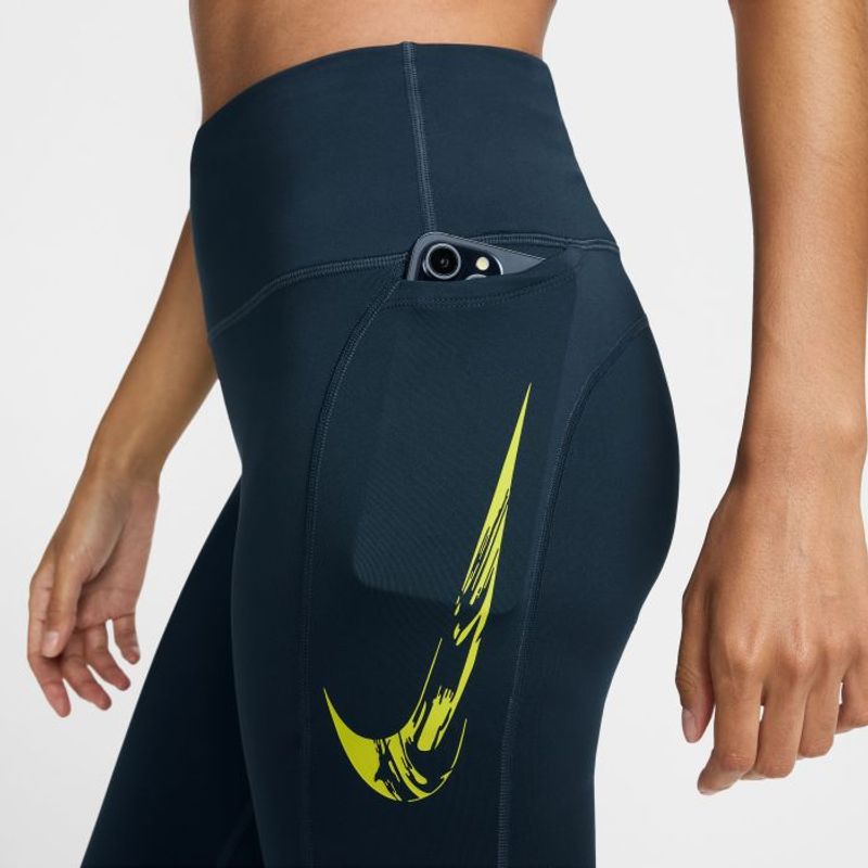 Licra-nike-para-mujer-W-Nk-Df-Fast-Mr-7-8-Tight-Sw-para-correr-color-azul.-Detalle-1