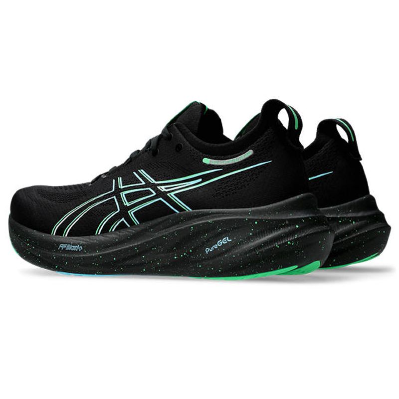Asics gel nimbus 15 hombre Negro shop