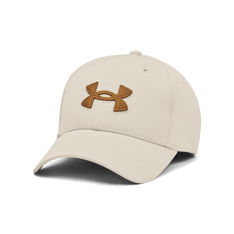 Gorra-under-armour-para-hombre-Men-S-Ua-Blitzing-para-entrenamiento-color-blanco.-Frente-Sin-Modelo