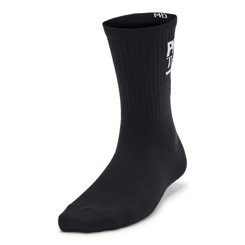 Medias-under-armour-para-mujer-Ua-Essential-Nv-Mid-Crew-3Pk-para-entrenamiento-color-negro.-Frente-Sin-Modelo