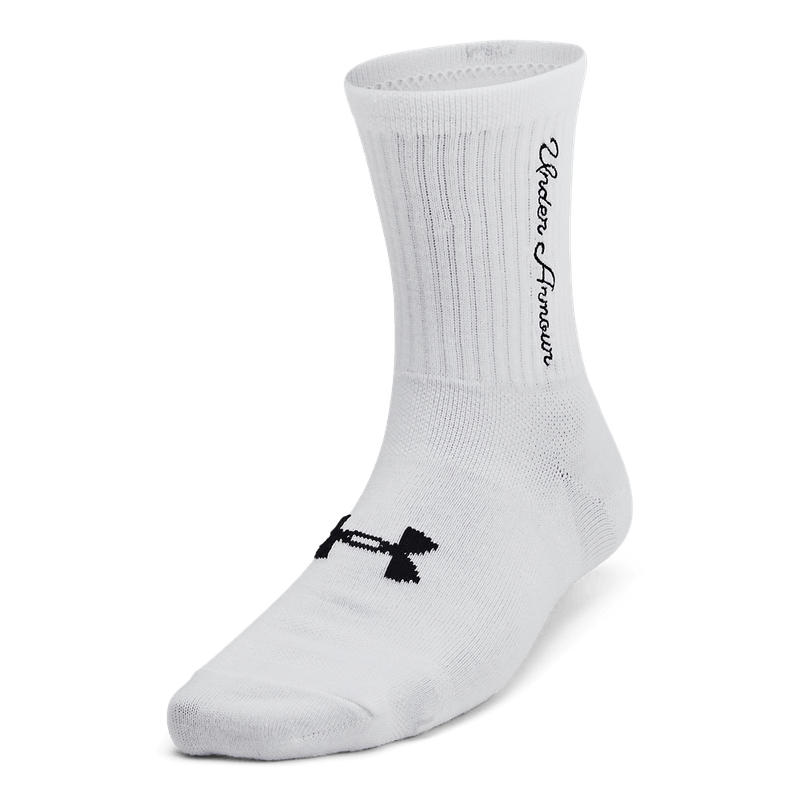Medias-under-armour-para-mujer-Ua-Essential-Nv-Mid-Crew-3Pk-para-entrenamiento-color-blanco.-Frente-Sin-Modelo