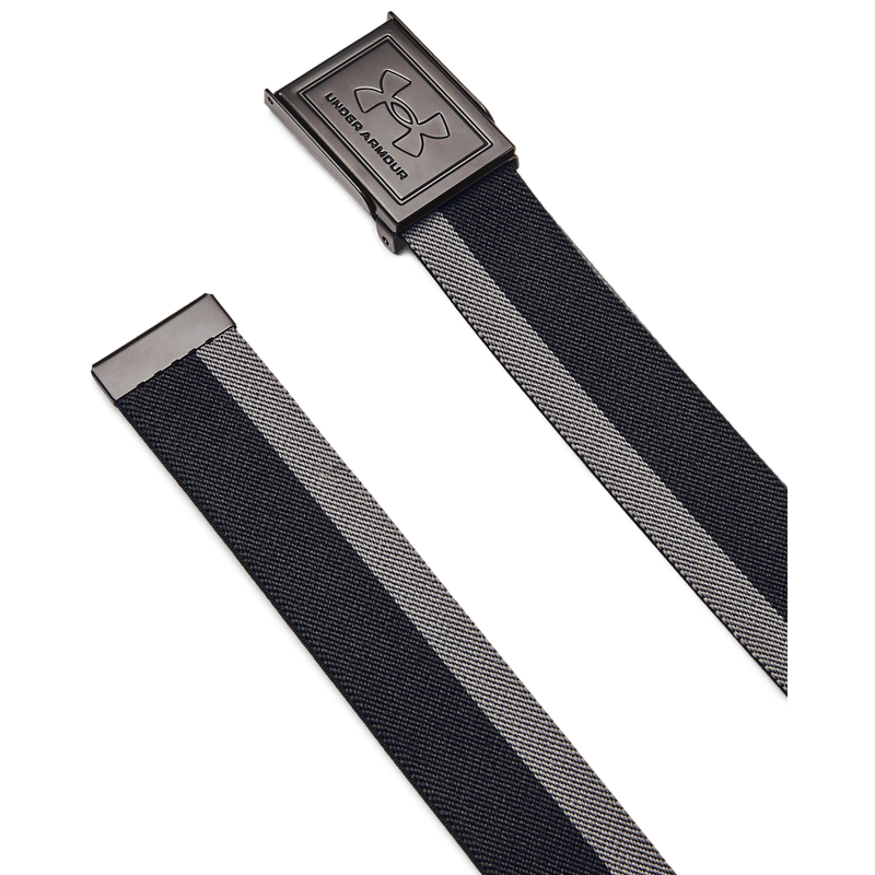 Cinturon-under-armour-para-hombre-M-Stretch-Webbing-Belt-para-golf-color-negro.-Reverso-Sin-Modelo
