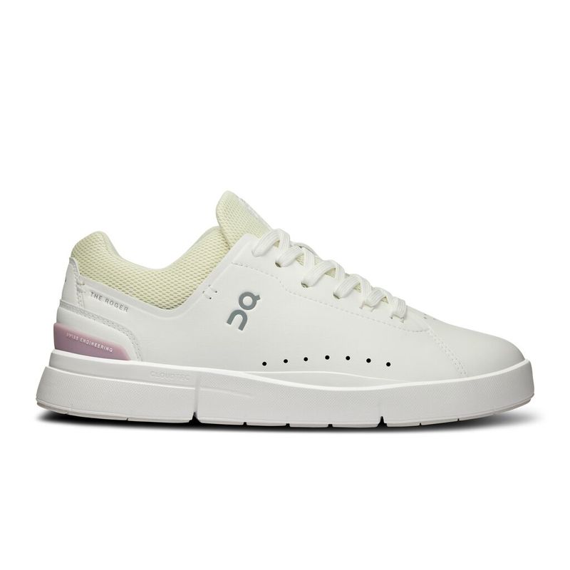 Tenis-on-para-mujer-The-Roger-Advantage-2-para-moda-color-blanco.-Lateral-Externa-Derecha