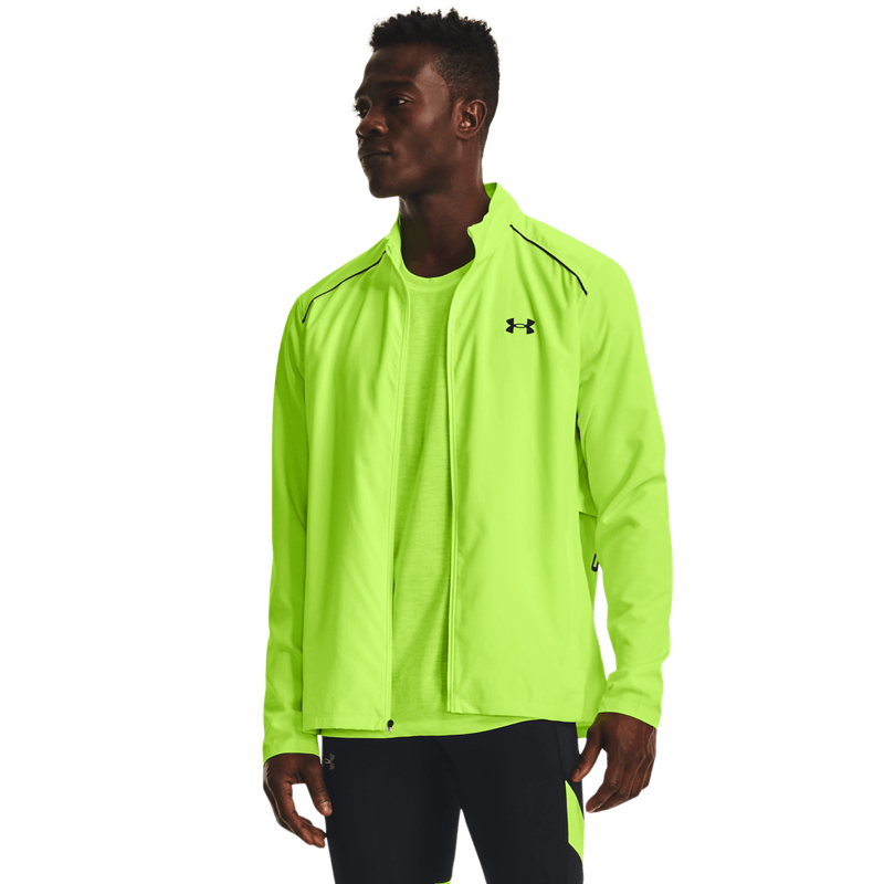 Chaqueta-under-armour-para-hombre-Ua-Storm-Run-Jacket-para-correr-color-verde.-Frente-Sin-Modelo
