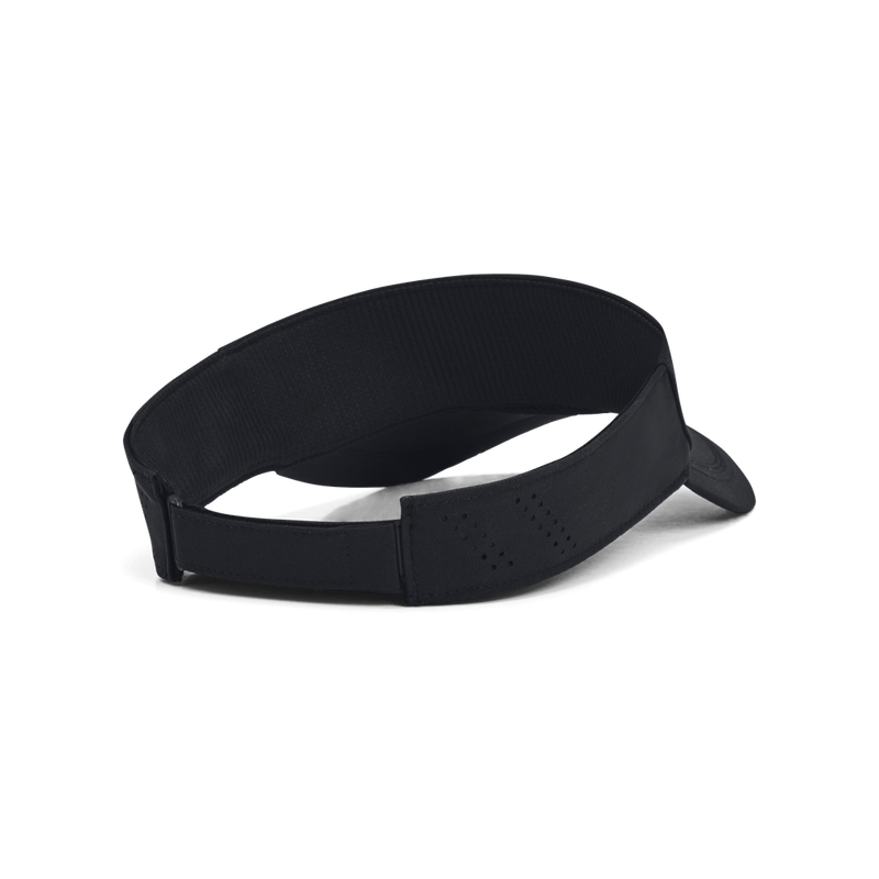 Visera-under-armour-para-mujer-W-Iso-Chill-Launch-Visor-para-correr-color-negro.-Reverso-Sin-Modelo