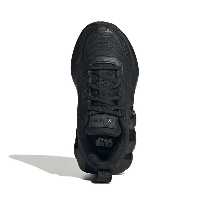 Tenis-adidas-para-niño-Star-Wars-Runner-K-para-correr-color-negro.-Capellada