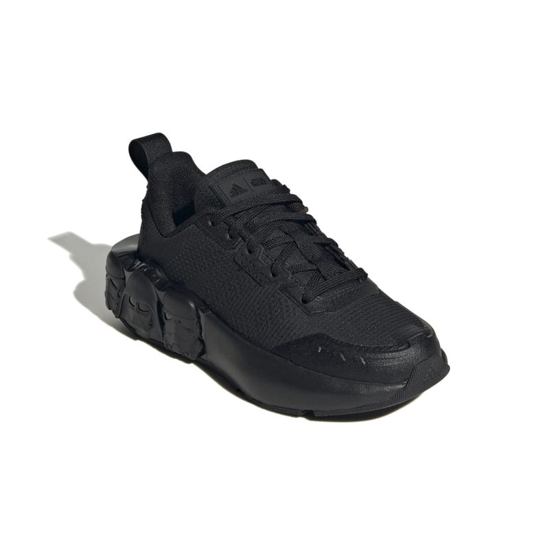 Tenis-adidas-para-niño-Star-Wars-Runner-K-para-correr-color-negro.-Par-Alineados