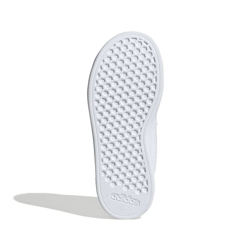 Tenis-adidas-para-niño-Advantage-Base-2.0-para-moda-color-blanco.-Suela