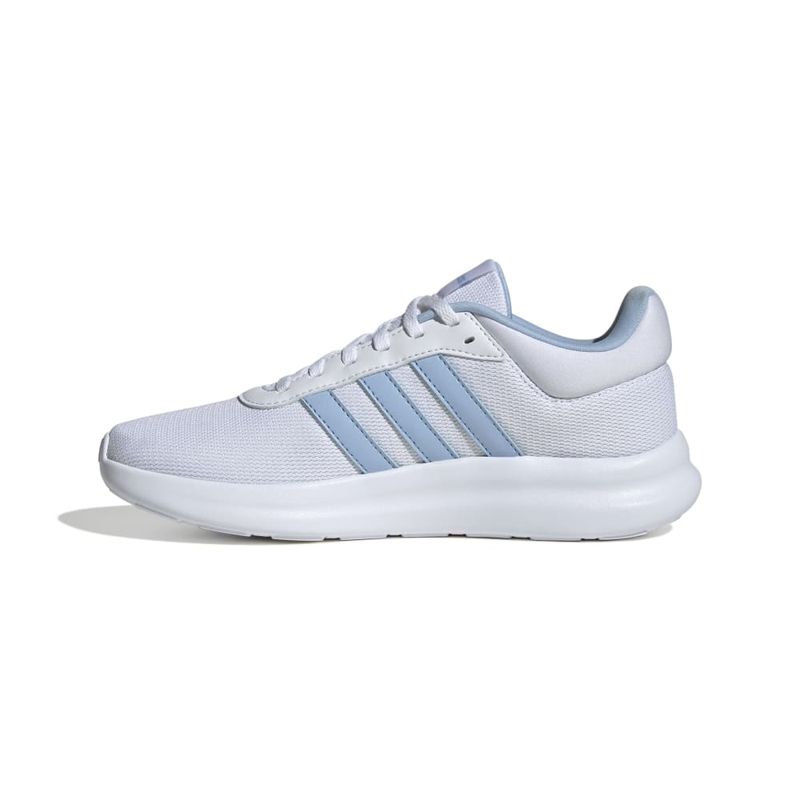 Tenis-adidas-para-mujer-Lite-Racer-4.0-para-moda-color-blanco.-Lateral-Interna-Izquierda