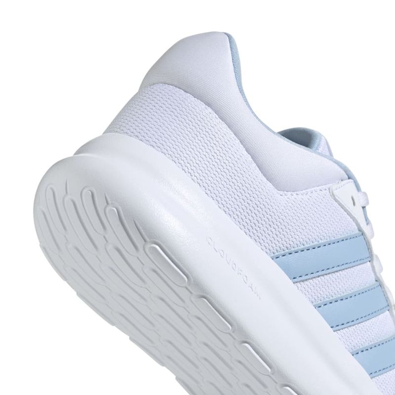 Tenis-adidas-para-mujer-Lite-Racer-4.0-para-moda-color-blanco.-Detalle-1