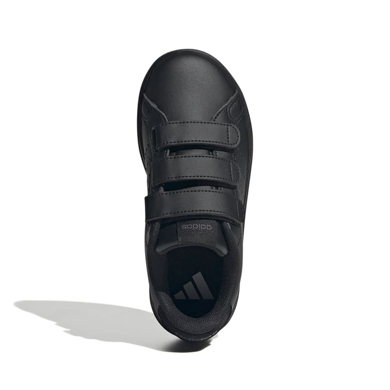 Tenis-adidas-para-niño-Advantage-Base-2.0-para-moda-color-negro.-Capellada