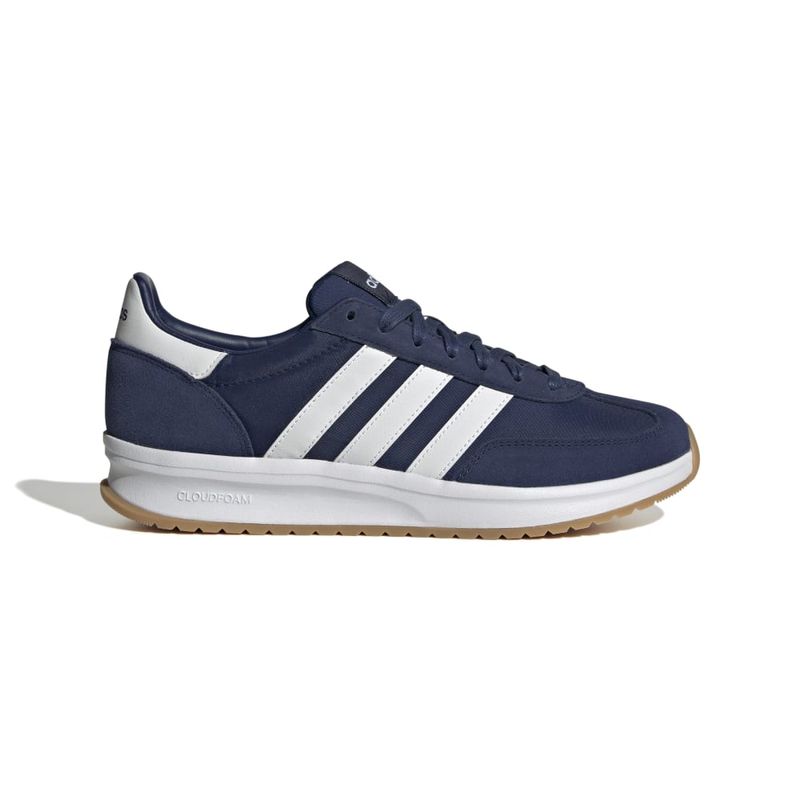Tenis-adidas-para-hombre-Run-72-para-moda-color-azul.-Lateral-Externa-Derecha