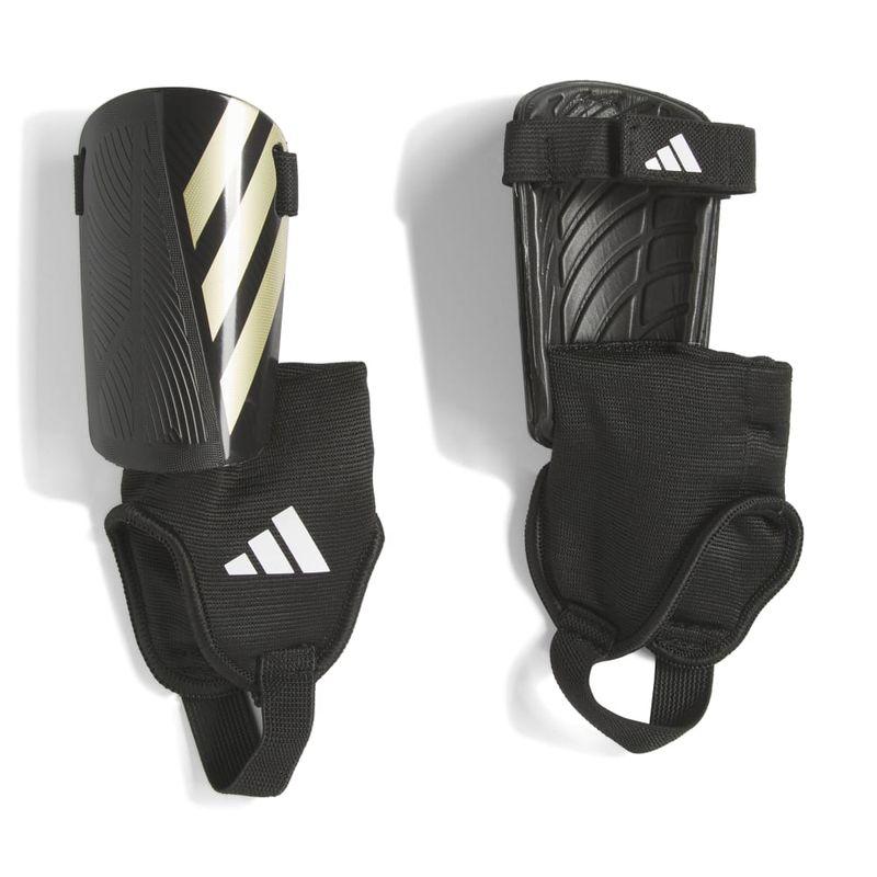 Canilleras-adidas-para-niño-Tiro-Sg-Mtc-J-para-futbol-color-negro.-Frente