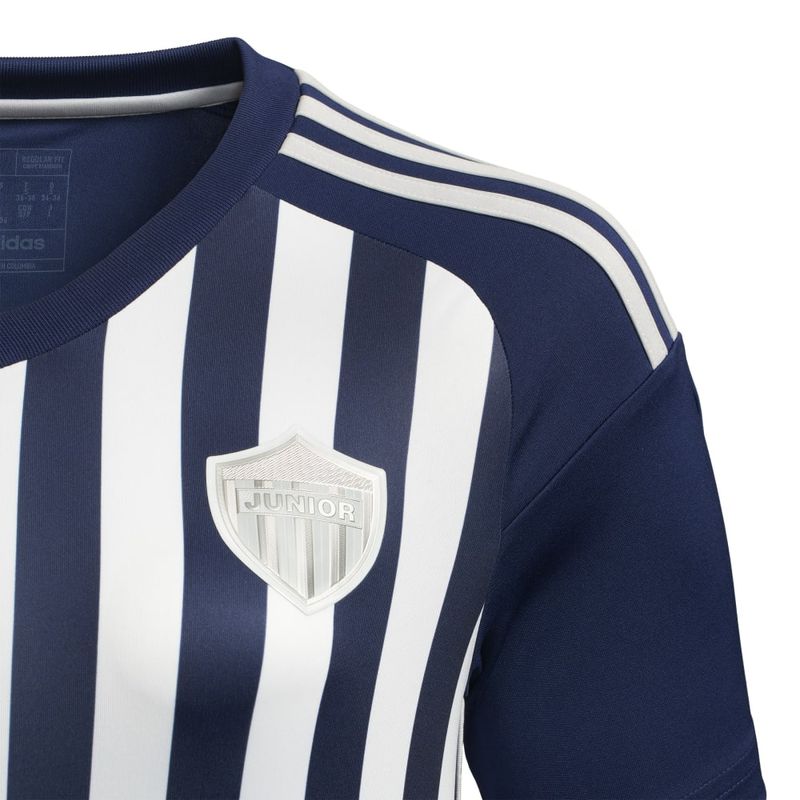 Camiseta-Manga-Corta-adidas-para-mujer-Junior-A-Jsy-W-24-para-futbol-color-multicolor.-Detalle-3