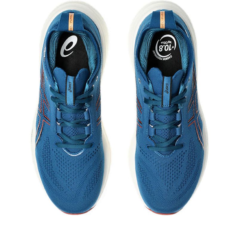 Tenis-asics-para-hombre-Gel-Nimbus-26-para-correr-color-azul.-Capellada